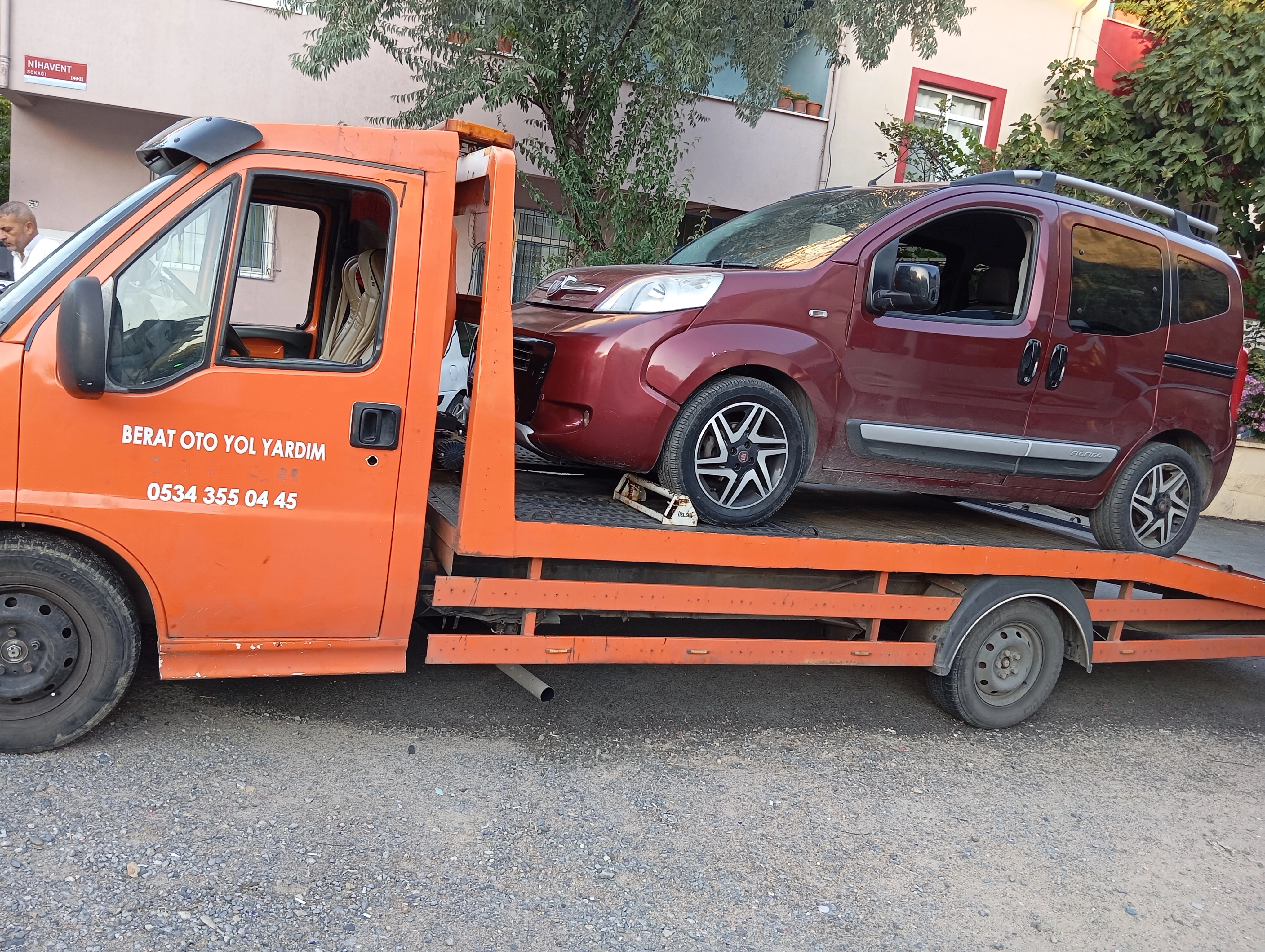 Berat oto yol yardımı
